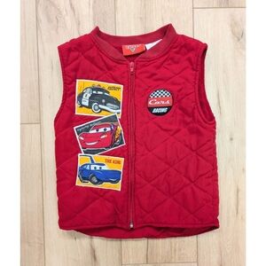 Y2K Disney Cars Red Vest